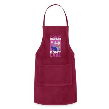 Care - Adjustable Apron - burgundy - Front - Julia (174cm)