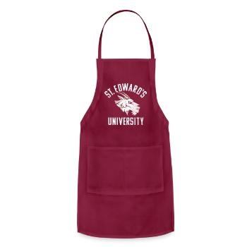 St Edward'S Hilltoppers Large - Adjustable Apron - burgundy - Front - Julia (174cm)