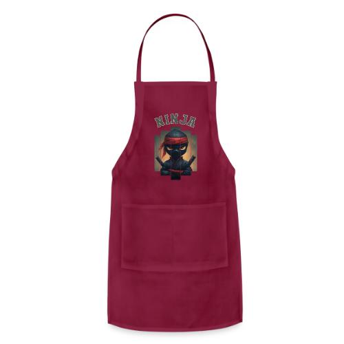 Cartoon Ninja Vibes - Adjustable Apron