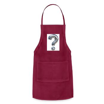 Silver Question - Adjustable Apron - burgundy - Front - Julia (174cm)