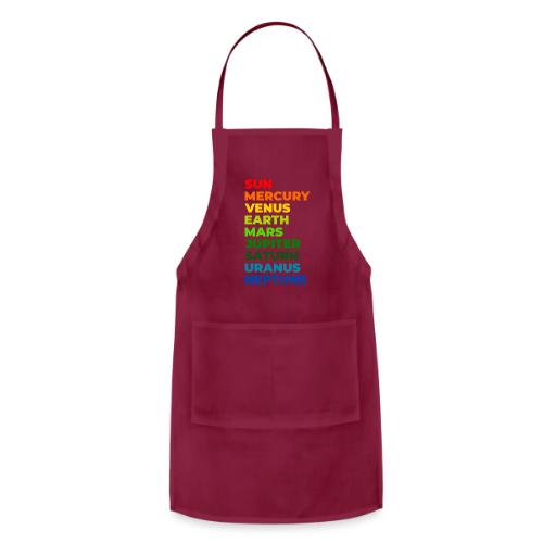 Color the solar system - Adjustable Apron