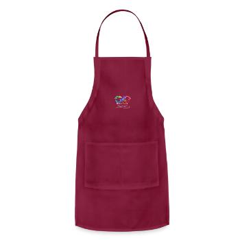 EliSan Fusión - Adjustable Apron - burgundy - Front - Julia (174cm)