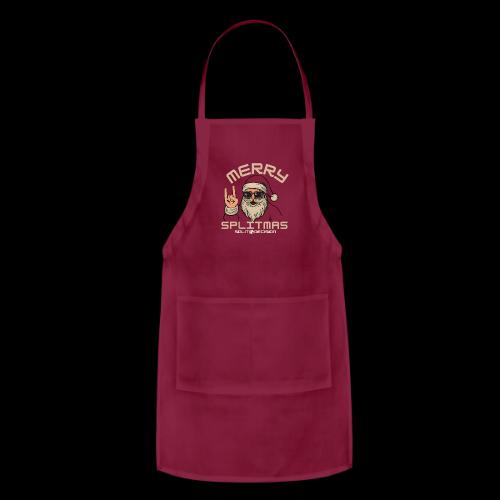 Rock Horn Santa - Split Decision - Merry Splitmas - Adjustable Apron