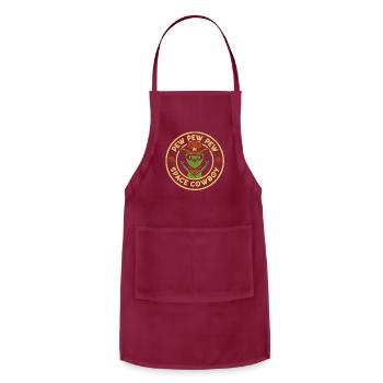 Pew pew pew space cowboy - Adjustable Apron - burgundy - Front - Julia (174cm)