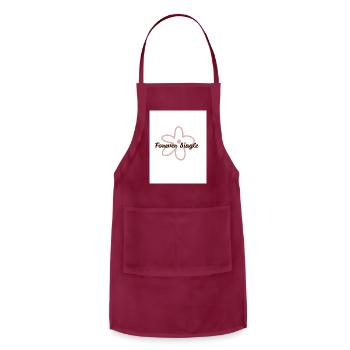 Forever single - Adjustable Apron - burgundy - Front - Julia (174cm)