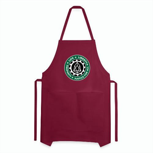 T-SHIRT LIFE, LIBERTY, PROPERTY, AND JUSTICE - Adjustable Apron