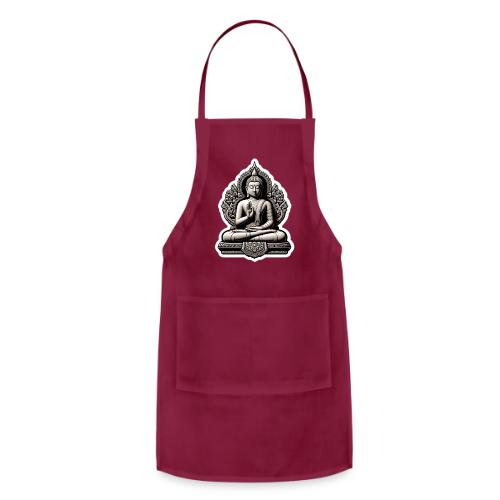 The Buddha Displaying Hand Mudra - Adjustable Apron