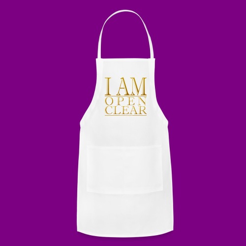 I AM Open Clear Gold - Adjustable Apron
