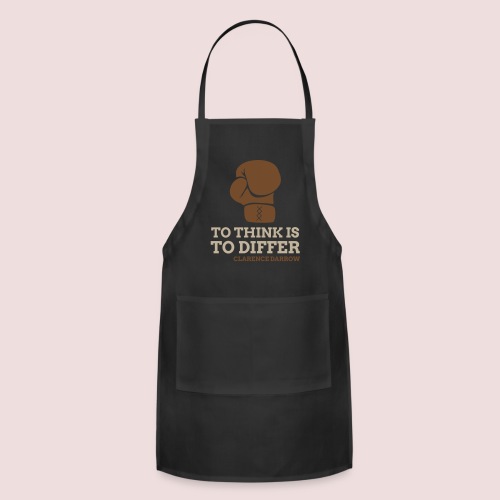 Boxing glove To think is to differ - Adjustable Apron