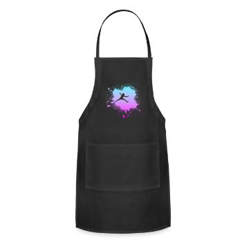 fencing - Adjustable Apron - black - Front - Julia (174cm)