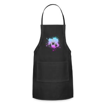 fitness - Adjustable Apron - black - Front - Julia (174cm)