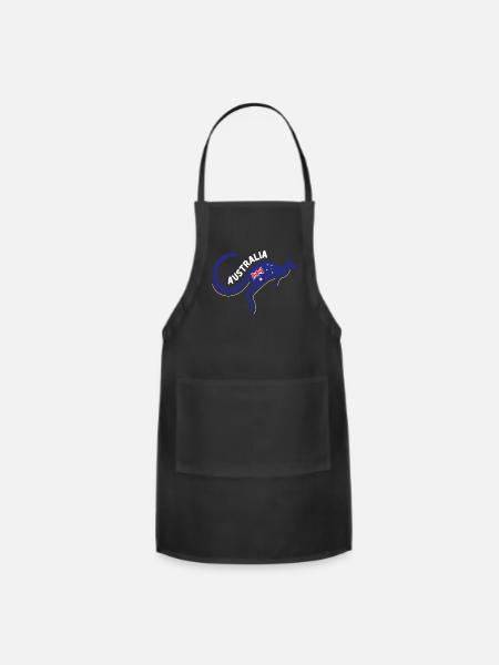 Kangaroo Australia Kangaroo - Adjustable Apron - black