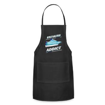 Sneakers Addict Sneaker Turnschuhe - Adjustable Apron - black - Front - Julia (174cm)