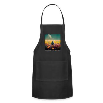 Seeing The Beauty In Life Spacecraft Cosmonaut - Adjustable Apron - black - Front - Julia (174cm)