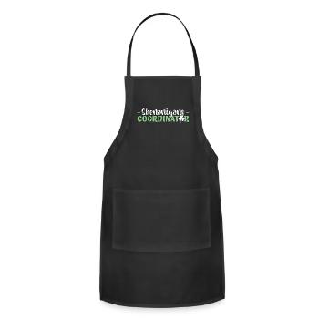 Events Coordinator Shenanigans Coordinator Planner - Adjustable Apron - black - Front - Julia (174cm)