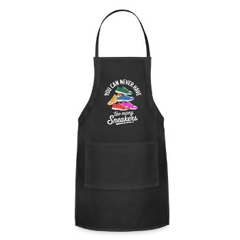 To Many Sneakers Sneaker Turnschuhe - Adjustable Apron - black - Front - Julia (174cm)