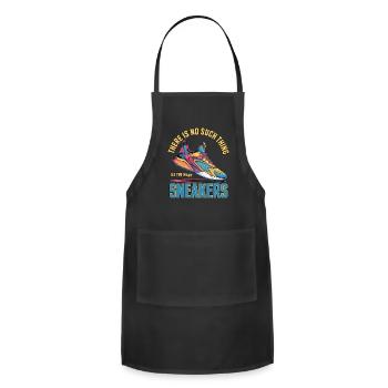To Many Sneakers Sneaker Turnschuhe - Adjustable Apron - black - Front - Julia (174cm)