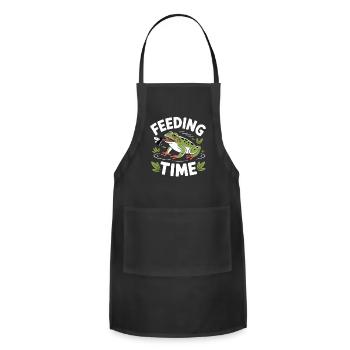 Feeding Time Frog Lover Terrarium - Adjustable Apron - black - Front - Julia (174cm)