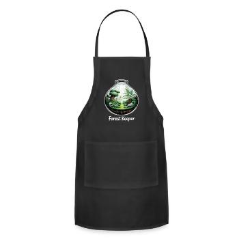 Forest Keeper Mossarium Terrarium - Adjustable Apron - black - Front - Julia (174cm)