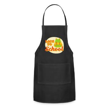 back to school 7 - Adjustable Apron - black - Front - Julia (174cm)