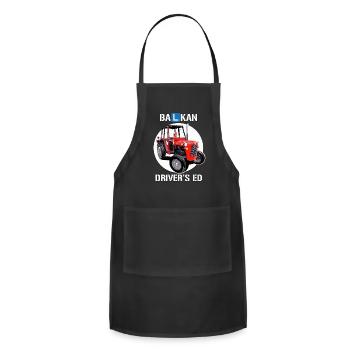 Balkan Driver's ED - Adjustable Apron - black - Front - Julia (174cm)