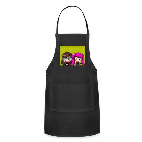 Phone case merch of jazzy and raven - Adjustable Apron