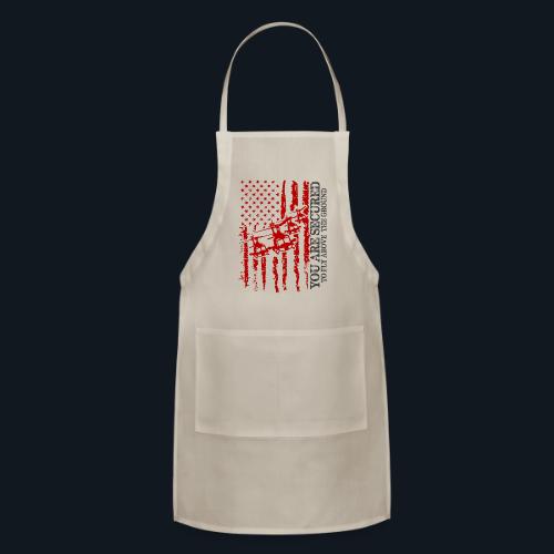 You are Secured To Fly Above The Ground - Adjustable Apron