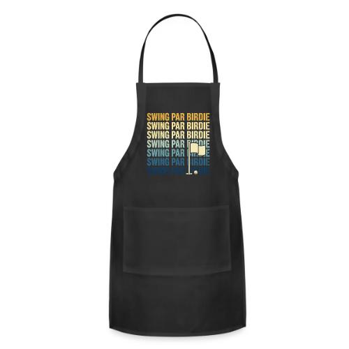 Tee Time Dad - Golf Dad Gift Tee - Adjustable Apron