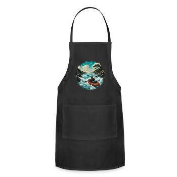 Riverrise Kayak Adventure - Adjustable Apron - black - Front - Julia (174cm)
