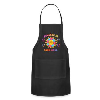 Bright design - Colorful design - Cool design - Adjustable Apron - black - Front - Julia (174cm)