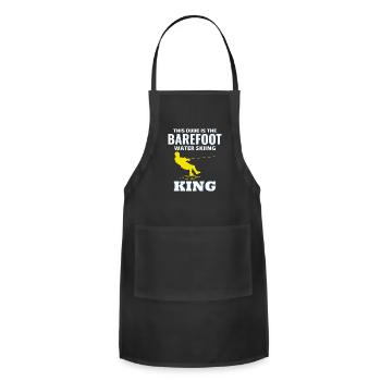 Barefoot skiing Water sport Motorboat - Adjustable Apron - black - Front - Julia (174cm)