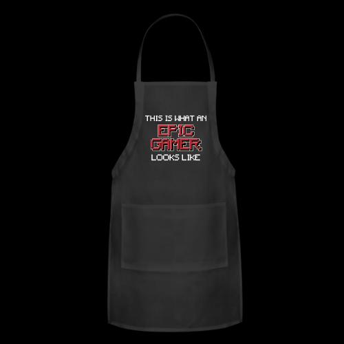 This Is What An Epic Gamer Looks Like Tee - Adjustable Apron