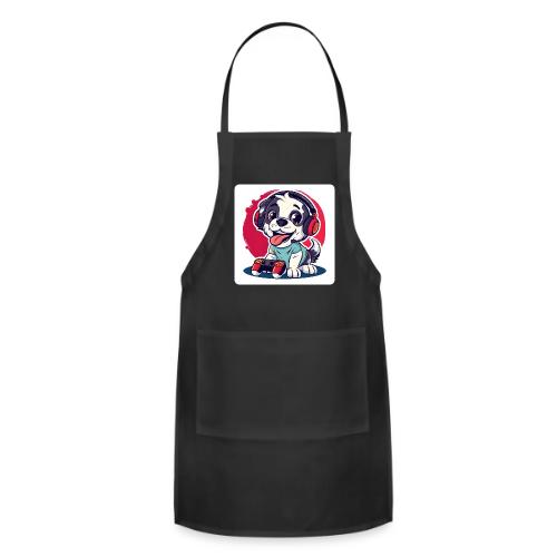 Puppy: Playful Paws Gaming Buddy - Adjustable Apron