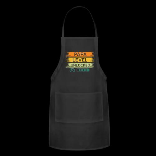 Papa Level Unlocked! - Adjustable Apron