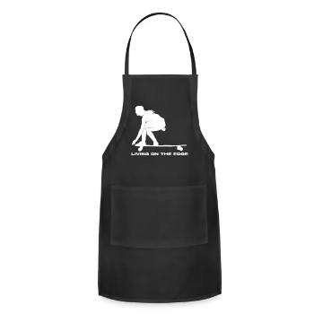 Living on the Edge - Adjustable Apron - black - Front - Julia (174cm)