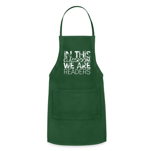 In This Classroom We Are Readers Teacher Pillow - Adjustable Apron