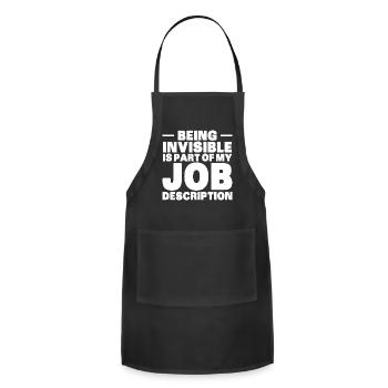 Stage equipment gifts | Stage Technician - Adjustable Apron - black - Front - Julia (174cm)