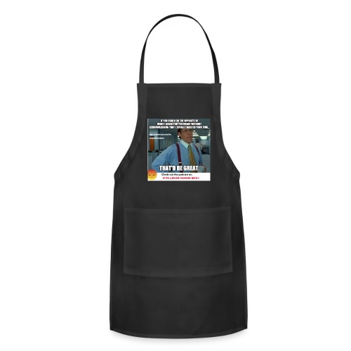 That'd be great if you would take a look! - Adjustable Apron
