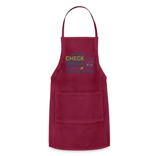 Color Word Clicks 2026 Background - Adjustable Apron