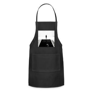 Silent Edge Silhouette - Adjustable Apron - black - Front - Julia (174cm)