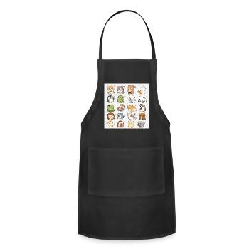 file_000000002e24820b9197e7f7a2e24fa2 - Adjustable Apron - black - Front - Julia (174cm)