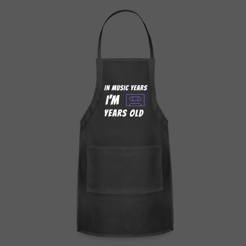 In Music Years I'm - Cassette - Adjustable Apron