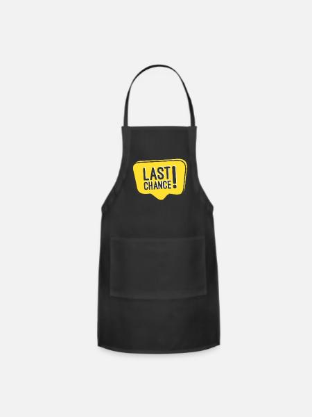 126 - Adjustable Apron - black