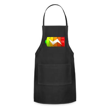 shape battery - Adjustable Apron - black - Front - Julia (174cm)