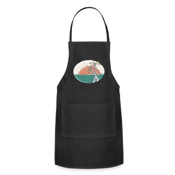 Relax Place - Adjustable Apron - black - Front - Julia (174cm)