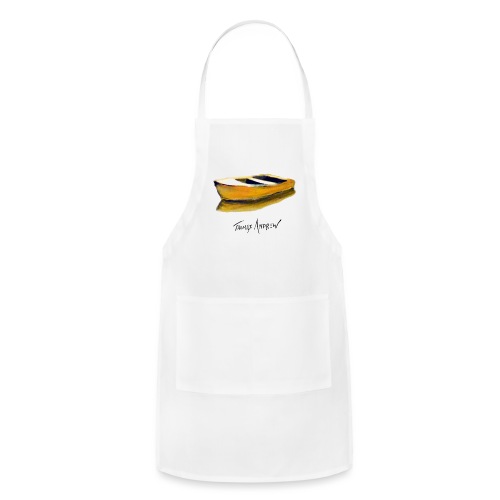 Yellow Boat Tshirt design5 - Adjustable Apron
