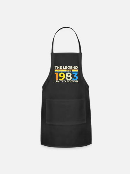 The Legend 1983 Born Limited Edition - Adjustable Apron - black