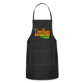Limitless Minds - Adjustable Apron - black - Front - Julia (174cm)