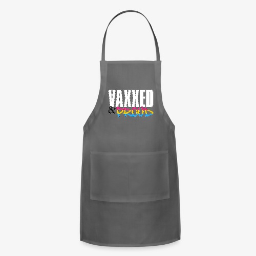 Vaxxed & Proud Pansexual Pride Flag - Adjustable Apron