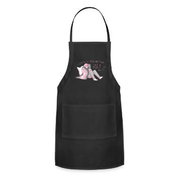 Gender is a Performance - Adjustable Apron - black - Front - Julia (174cm)
